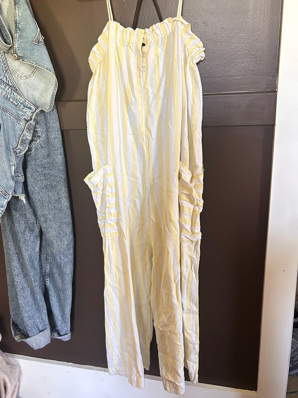 Stoney Clover x Target Yellow & White Striped Lightweight Jumpsuit